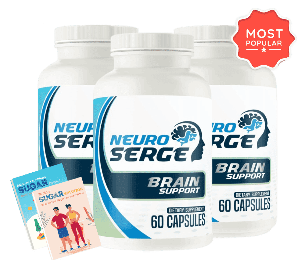 Neuro Serge 3 bottles — 90-day supply