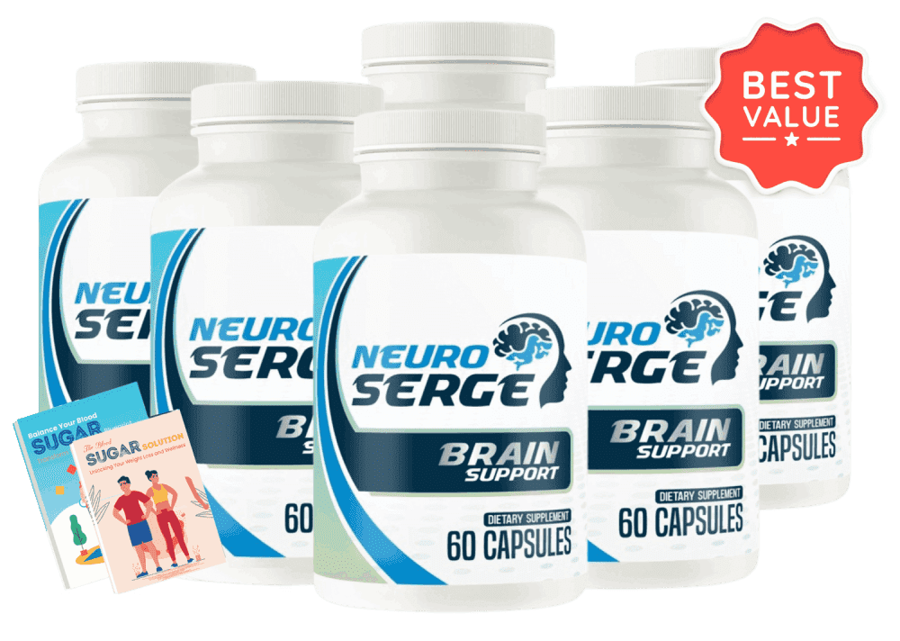 Neuro Serge 6 bottles — 180-day supply